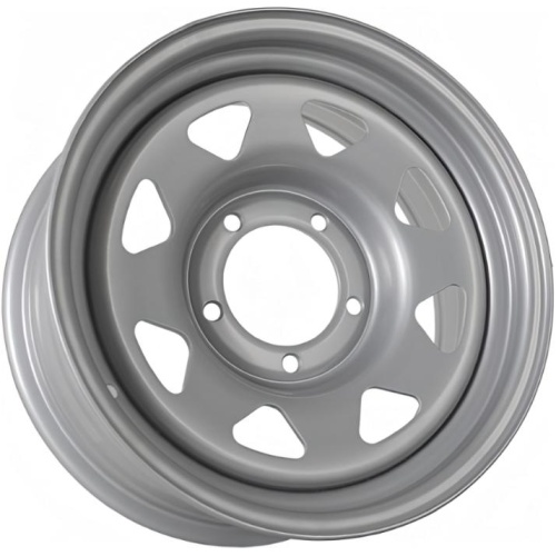 Фото колесного диска Grizzly SW01 7x16 5*139.7 ET-5 DIA108.6 Silver Штампованный