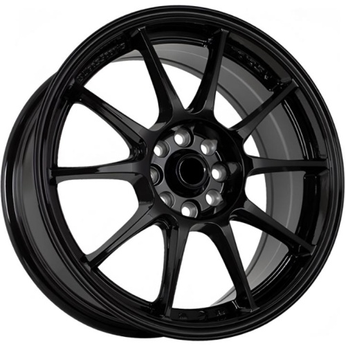 Фото колесного диска FF SH7116 7x16 4*98 ET35 DIA73.1 Gloss Black Литой