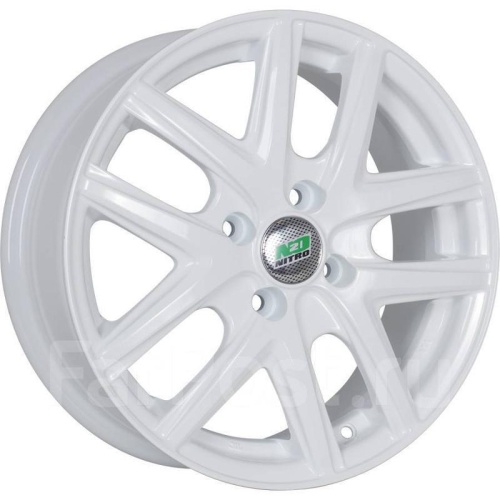 N2O Y4925 6x15 4*100 ET48 DIA54.1 White Литой