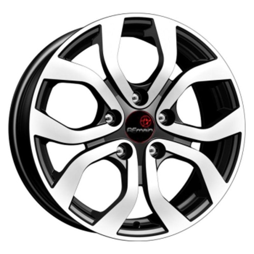 Remain R164 6.5x16 5*114.3 ET50 DIA60.1 Алмаз черный Литой