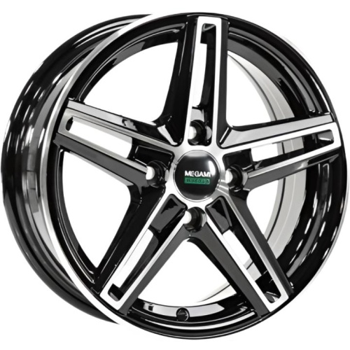 Megami MGM-14 6x14 4*100 ET35 DIA54.1 BKF Литой