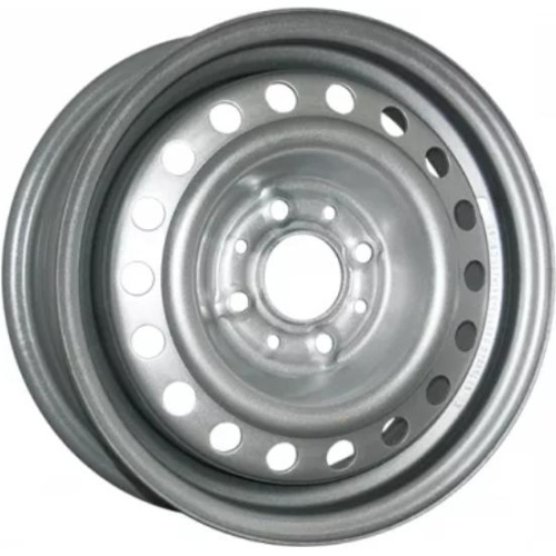 Фото колесного диска Trebl 8555T 5.5x15 5*130 ET75 DIA84.1 Silver Штампованный
