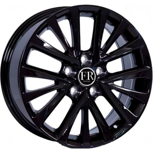 Replica FR TY721 7x17 5*114.3 ET45 DIA60.1 Black Литой