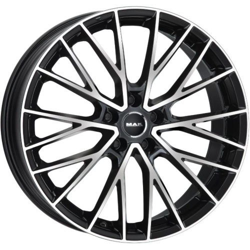 MAK Monaco 8.5x19 5*130 ET55 DIA71.6 Black mirror Литой