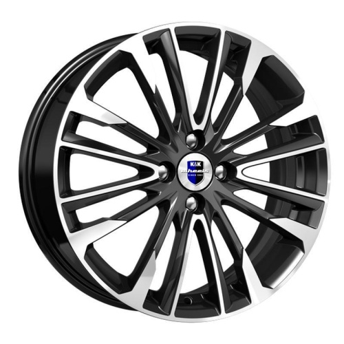 K&K Сильверстоун 6.5x17 4*100 ET41 DIA60.1 Алмаз черный Литой