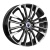 K&K Сильверстоун 6.5x17 4*100 ET41 DIA60.1 Алмаз черный Литой