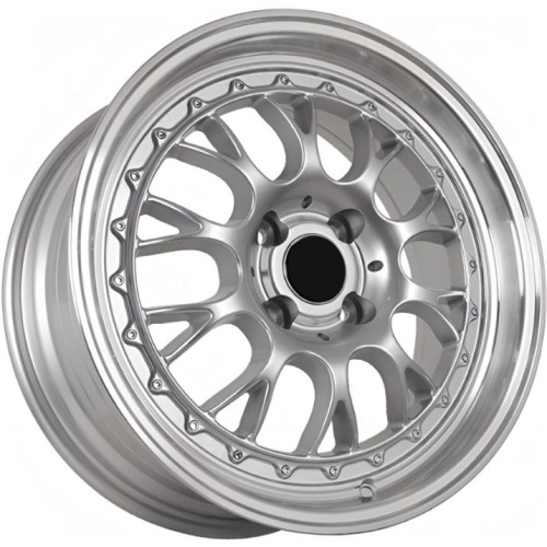 Фото колесного диска FF SH7007 7x16 4*100 ET38 DIA73.1 Silver Lip Polish Литой