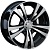 Фото колесного диска LS 141 6.5x15 5*112 ET40 DIA66.6 BKF Литой