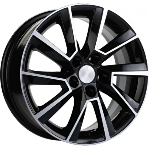 Khomen KHW 1604 6x16 5*100 ET40 DIA54.1 Black-FP Литой